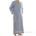 Ny ankommande polyester Omani -stil Islamiska kläder